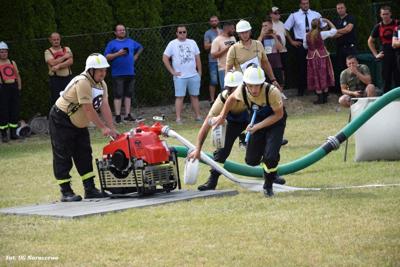 Gminne zawody sportowo-pożarnicze w Naruszewie (06.07.2025r.)