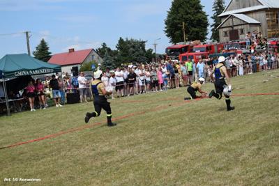 Gminne zawody sportowo-pożarnicze w Naruszewie (06.07.2025r.)