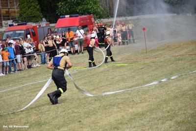 Gminne zawody sportowo-pożarnicze w Naruszewie (06.07.2025r.)