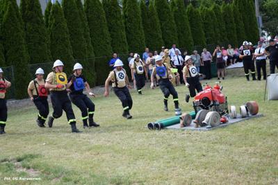 Gminne zawody sportowo-pożarnicze w Naruszewie (06.07.2025r.)