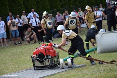 Gminne zawody sportowo-pożarnicze w Naruszewie (06.07.2025r.)