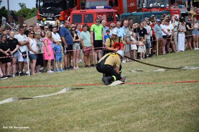Gminne zawody sportowo-pożarnicze w Naruszewie (06.07.2025r.)
