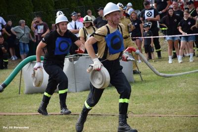 Gminne zawody sportowo-pożarnicze w Naruszewie (06.07.2025r.)