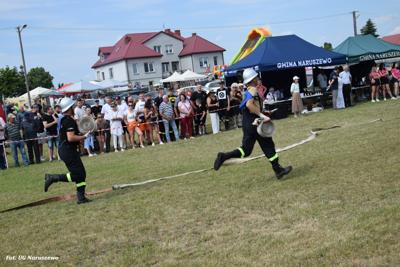 Gminne zawody sportowo-pożarnicze w Naruszewie (06.07.2025r.)