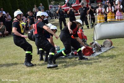 Gminne zawody sportowo-pożarnicze w Naruszewie (06.07.2025r.)