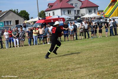 Gminne zawody sportowo-pożarnicze w Naruszewie (06.07.2025r.)