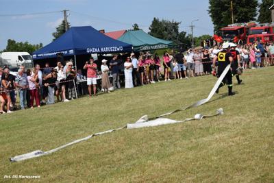 Gminne zawody sportowo-pożarnicze w Naruszewie (06.07.2025r.)