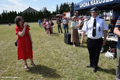 Gminne zawody sportowo-pożarnicze w Naruszewie (06.07.2025r.)