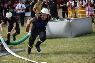 Gminne zawody sportowo-pożarnicze w Naruszewie (06.07.2025r.)