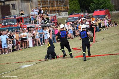Gminne zawody sportowo-pożarnicze w Naruszewie (06.07.2025r.)
