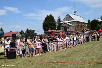 Gminne zawody sportowo-pożarnicze w Naruszewie (06.07.2025r.)