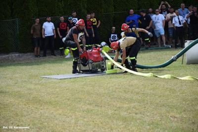 Gminne zawody sportowo-pożarnicze w Naruszewie (06.07.2025r.)