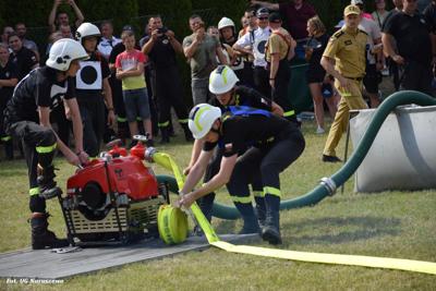 Gminne zawody sportowo-pożarnicze w Naruszewie (06.07.2025r.)