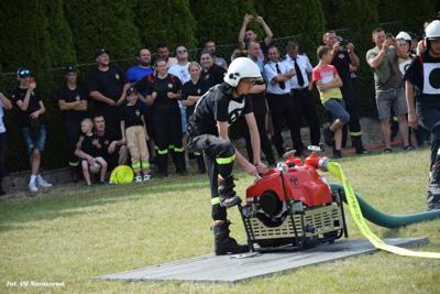 Gminne zawody sportowo-pożarnicze w Naruszewie (06.07.2025r.)