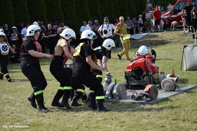 Gminne zawody sportowo-pożarnicze w Naruszewie (06.07.2025r.)