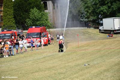 Gminne zawody sportowo-pożarnicze w Naruszewie (06.07.2025r.)