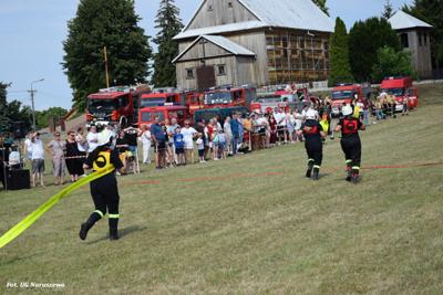 Gminne zawody sportowo-pożarnicze w Naruszewie (06.07.2025r.)