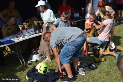 Gminne zawody sportowo-pożarnicze w Naruszewie (06.07.2025r.)