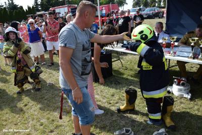 Gminne zawody sportowo-pożarnicze w Naruszewie (06.07.2025r.)