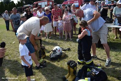 Gminne zawody sportowo-pożarnicze w Naruszewie (06.07.2025r.)