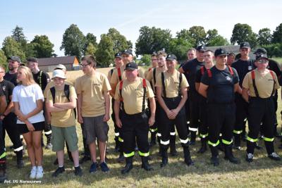 Gminne zawody sportowo-pożarnicze w Naruszewie (06.07.2025r.)