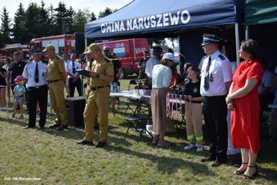 Gminne zawody sportowo-pożarnicze w Naruszewie (06.07.2025r.)