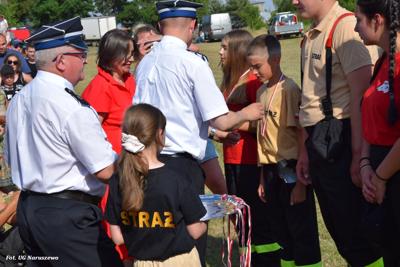 Gminne zawody sportowo-pożarnicze w Naruszewie (06.07.2025r.)