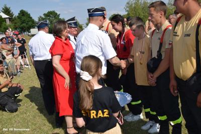 Gminne zawody sportowo-pożarnicze w Naruszewie (06.07.2025r.)