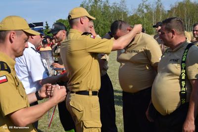 Gminne zawody sportowo-pożarnicze w Naruszewie (06.07.2025r.)