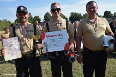 Gminne zawody sportowo-pożarnicze w Naruszewie (06.07.2025r.)
