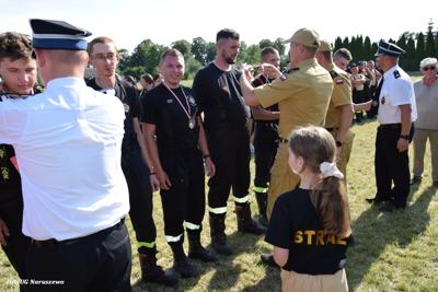 Gminne zawody sportowo-pożarnicze w Naruszewie (06.07.2025r.)