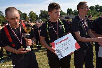 Gminne zawody sportowo-pożarnicze w Naruszewie (06.07.2025r.)