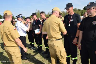 Gminne zawody sportowo-pożarnicze w Naruszewie (06.07.2025r.)