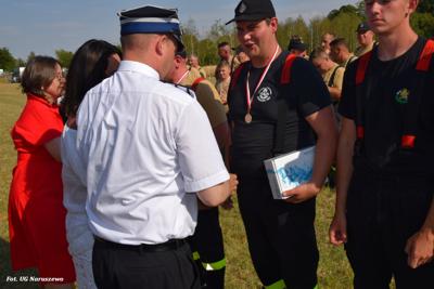 Gminne zawody sportowo-pożarnicze w Naruszewie (06.07.2025r.)