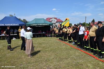Gminne zawody sportowo-pożarnicze w Naruszewie (06.07.2025r.)