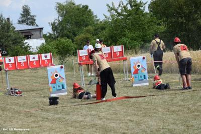 Gminne zawody sportowo-pożarnicze w Naruszewie (06.07.2025r.)