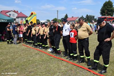 Gminne zawody sportowo-pożarnicze w Naruszewie (06.07.2025r.)