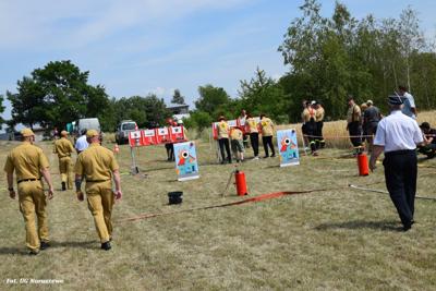 Gminne zawody sportowo-pożarnicze w Naruszewie (06.07.2025r.)