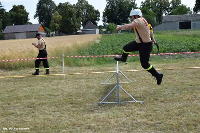 Gminne zawody sportowo-pożarnicze w Naruszewie (06.07.2025r.)
