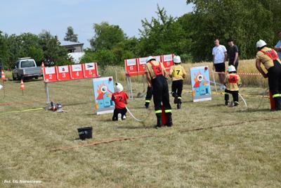 Gminne zawody sportowo-pożarnicze w Naruszewie (06.07.2025r.)