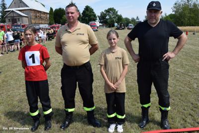 Gminne zawody sportowo-pożarnicze w Naruszewie (06.07.2025r.)