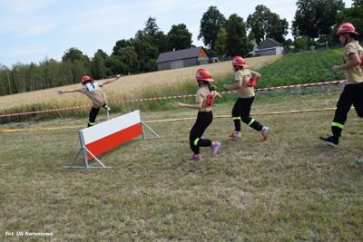 Gminne zawody sportowo-pożarnicze w Naruszewie (06.07.2025r.)