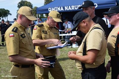 Gminne zawody sportowo-pożarnicze w Naruszewie (06.07.2025r.)