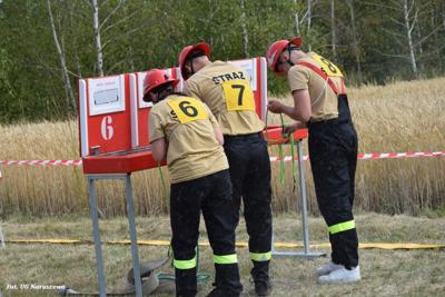 Gminne zawody sportowo-pożarnicze w Naruszewie (06.07.2025r.)