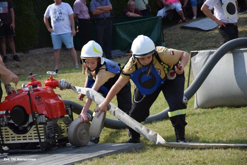Gminne zawody sportowo-pożarnicze w Naruszewie (06.07.2025r.)