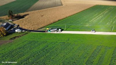 Rozbudowa drogi gminnej w miejscowości Nowy Nacpolsk (14-16.10.2025r.)