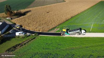 Rozbudowa drogi gminnej w miejscowości Nowy Nacpolsk (14-16.10.2025r.)