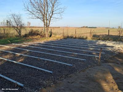 Nowa oczyszczalnia ścieków dla budynku przedszkola w Naruszewie (13.10.2025r.)