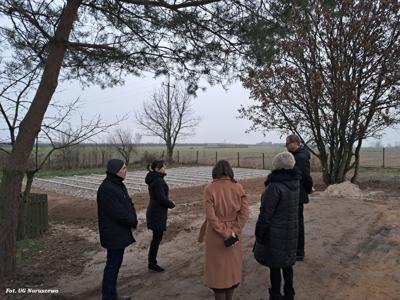 Odbiór prac - Nowa oczyszczalnia ścieków dla budynku przedszkola w Naruszewie (15.12.2025r.)