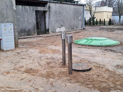Odbiór prac - Nowa oczyszczalnia ścieków dla budynku przedszkola w Naruszewie (15.12.2025r.)